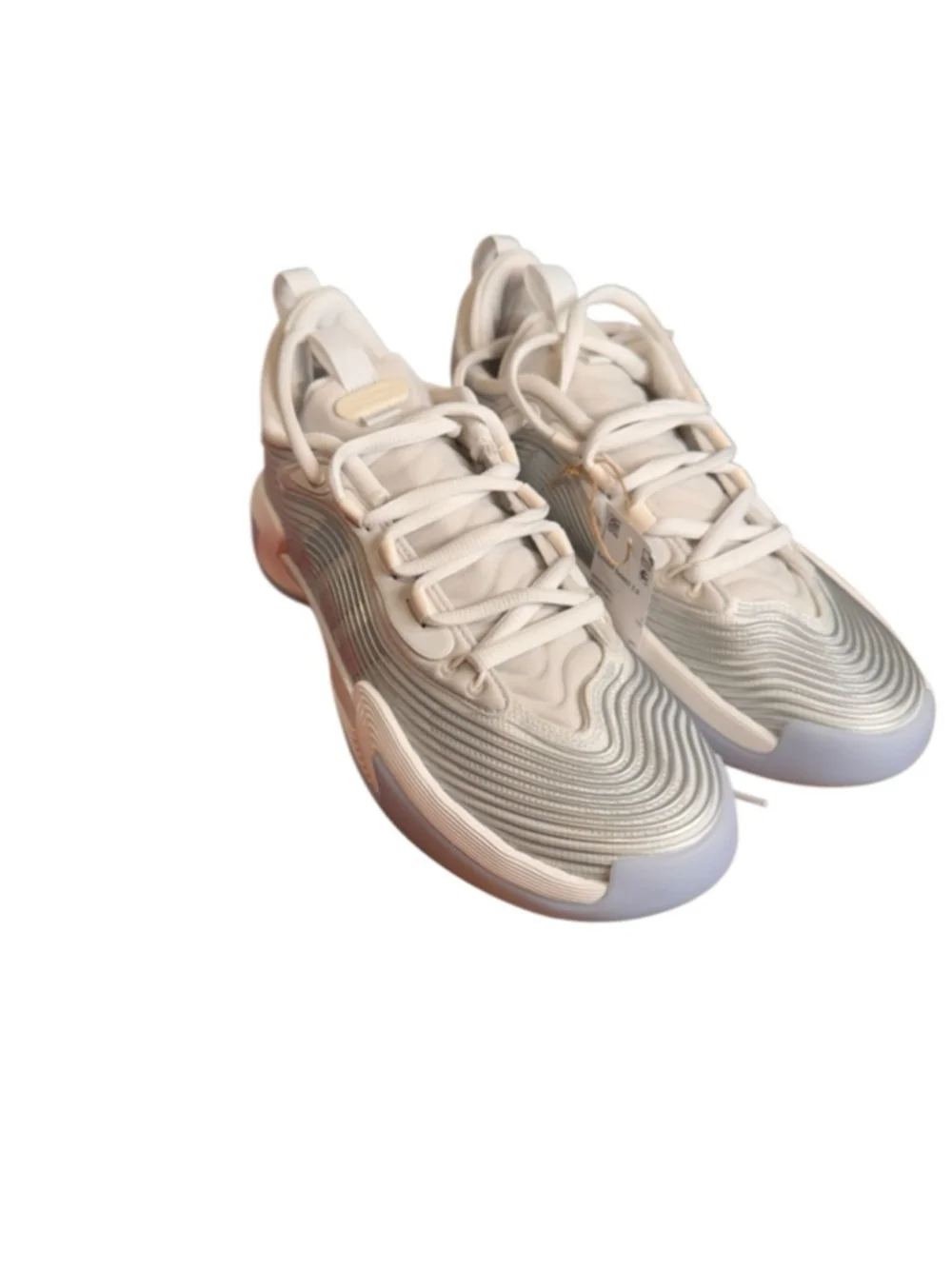 Women's adidas Exhibit Select 2.0 basketball Shoes US 9 white Silver